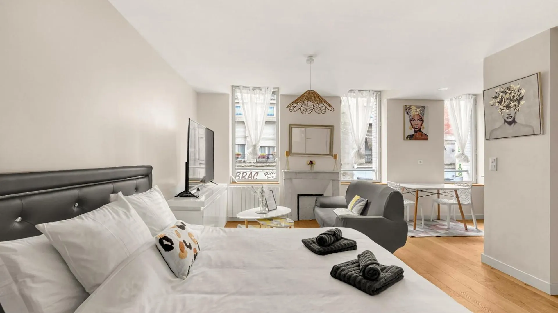 Appartement La Perle Colombette- Studio Elegant - Hyper Centre Toulouse